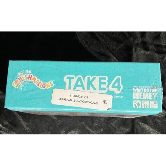 Squishmallows New Sealed Take 4 The Quick Thinking Fast Acting Card Game 8+ - Picture 2 of 5